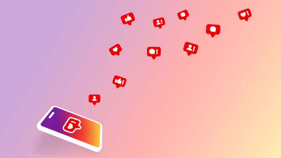 Taxa de engajamento no Instagram