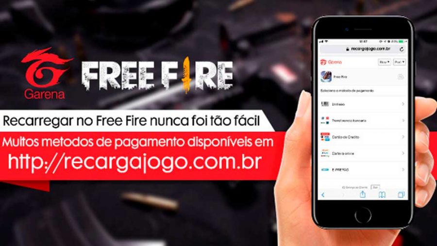 Como colocar diamantes no Free Fire com recarga jogo e obter bônus